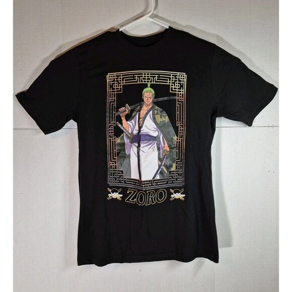 One Piece Roronoa Zoro Frame Portrait T-Shirt - BoxLunch Exclusive 155 - Picture 1 of 6